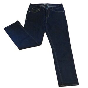 APT. 9 CAPRI DARK WASH DENIM BLUE JEANS SIZE 6